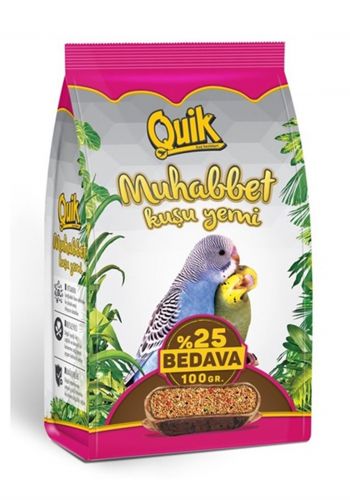 Quik Love Food طعام طيور الحب 500 غم من كوك