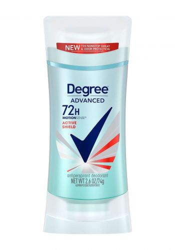 مزيل عرق نسائي 74 غم من ديكري Degree Active Shield Antiperspirant Deodorant Stick 