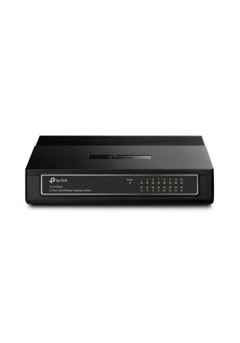 Tp-Link TL-SF1016D 16-Port 10/100Mbps Desktop Switch - Black