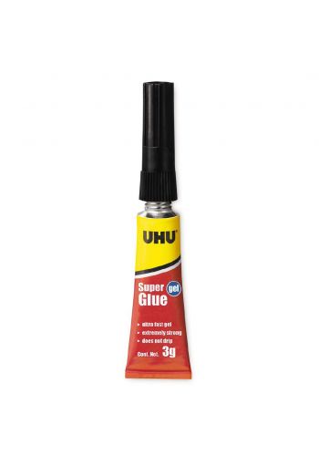 لاصق متعدد الاستعمالات 3 غرام من يو اتش يو UHU Glue Super Gel