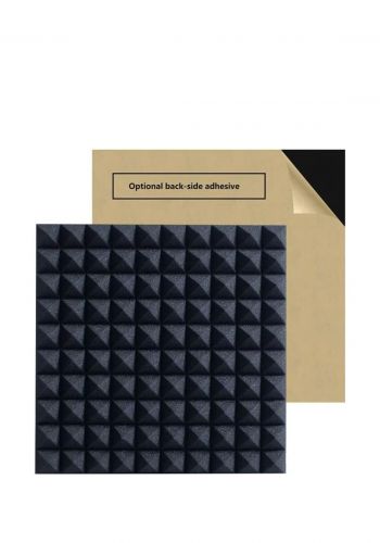عازل صوت لون اسود قطعة واحدة  Soundproof Foam