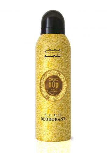 معطر للجسم بعطر العود الشرقي 200 مل من عودOud Body Deodorant Spray - Oriental