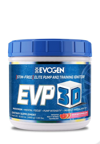 Evogen EVP-3D Food Supplement مكمل غذائي لتعزيز طاقة الجسم بدون كافيين 480 غرام من يفوجين
