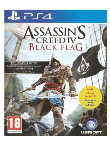 Assassin's Creed Black Flag  Arabic Edition PS4 لعبة