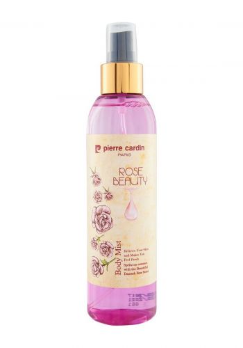مست للجسم 200 مل من بيير كاردن Pierre Cardin Rose Beauty Body Mist For Women