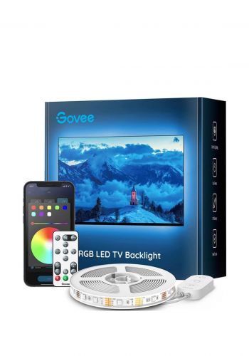 نشرة ضوئية ذكية خلفية للتلفزيون 46-60 بوصة 10 واط من كوفي Govee H6179 RGB Bluetooth LED  