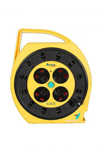 سيار بكرة 10 متر من أسوار Aswar AS-EX105C Cable Extension Reel