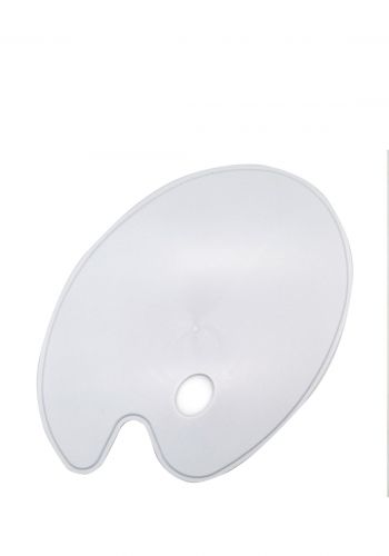 Palette plastic باليت بلاستيك لمزج الألوان ابيض اللون للألوان