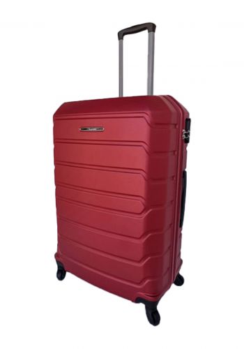 حقيبة سفر بحجم 55x31.5x77 سم باللون الاحمر
