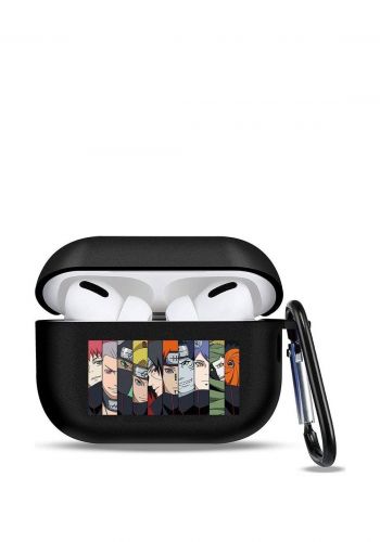 حافظة سماعة ايربود برو 2 بطبعة شخصيات منظمة الاكاتسوكي من انمي ناروتو  Silicon Anime Airpods Pro 2 Case