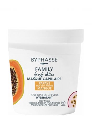 قناع للشعر بخلاصة البابايا 250 مل من بيفاس Byphasse Hair Mask