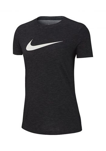 ‎تيشيرت نسائي اسود اللون من نايك Nike NKAQ3212-010  T-Shirt