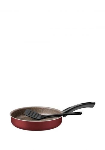 مقلاة بقطر 24 سم مع ملعقة طهي من ترامونتينا Tramontina 28504/724 Frying Pan 