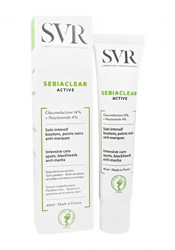جل كريم معالج للحبوب من سي في ار SVR Sebiaclear Active Gel 