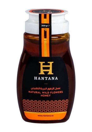 عسل الزهور البرية الطبيعي 300 غم من هانتانا  Hantana Wild Flowers Honey 