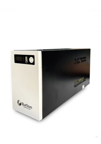مجهز قدرة باربع بطاريات 800 فولت Blue Storm 800VA UPS - Black and White