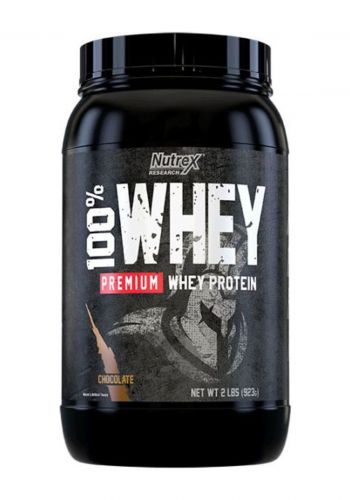 بروتين 923 غم بنكهة الشوكولاتة من نوتركس ريسيرج Nutrex Research 100% Whey Protein Powder