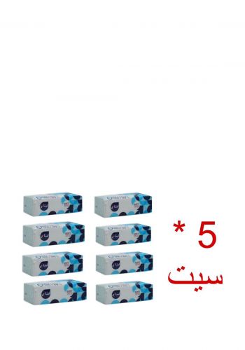 سيت مناديل 100 غم ( 8 قطع * 5 سيتات ) من لبناني Lubnaniy Napkins 