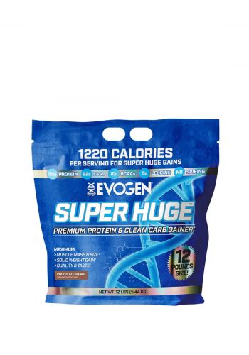 Evogen EVP-Huge Gainer Protein بروتين لزيادة وزن الجسم 5.44 كغم من يفوجين