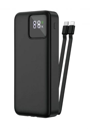 شاحن موبايل محمول Wiwu 25228 JC-22 Built-in Cable Power Bank 20000 mAh
