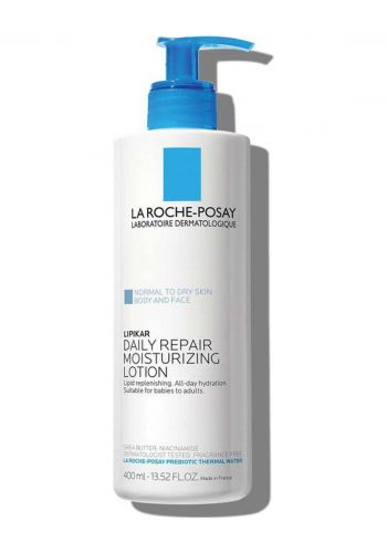 مرطب وجه وجسم 400 مل من لاروش بوزيه La Roche Posay Lipikar Body & Face Lotion
