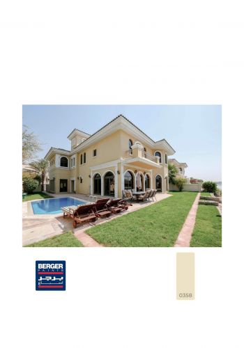صبغ وذركوت الخارجي سعة 4 لتر رقم 0358 من بيرجير Berger Paint