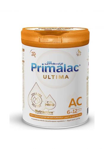 حليب  التيما اي سي من 12-0 اشهر 900 غم من بريمالاك Primalac Milk Ultima AC