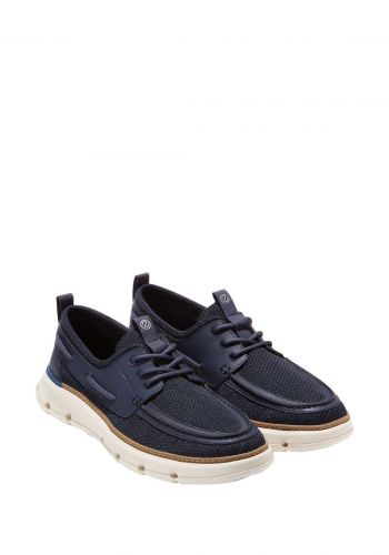 حذاء رجالي باللون النيلي من كول هان Cole Haan Men's 4.ZERØGRAND Regatta Boat Shoe