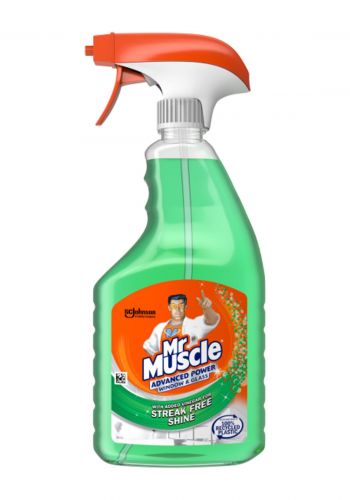 بخاخ منظف للزجاج 750 مل من مستر ماسل Mr Muscle Advanced Power Window & Glass Cleaning Spray