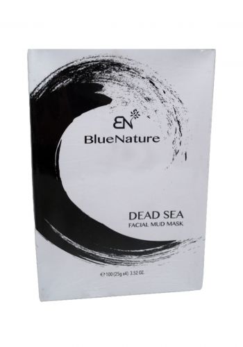 قناع طين البحر الميت للوجه 100 غرام من بلو نيتشر  Blue Nature Radiant Dead Sea Facial Mud Mask