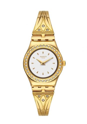 ساعة نسائية ذهبية اللون من سواج Swatch YSG155G Women's Watch