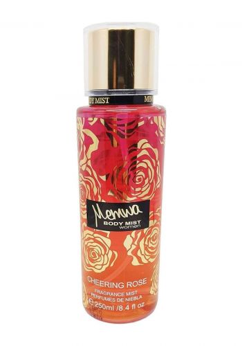 معطر جسم نسائي 250 مل من ميموا Memwa Body Mist Cheering Rose