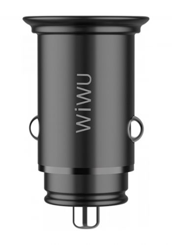 شاحنة سيارات نوع USB-C من ويوو Wiwu PC400 Dual Type-C PD Car Charger 