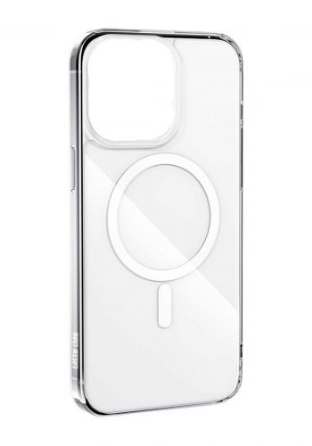 حافظة لجهاز آيفون 15 برو ماكس Green Lion GNMCRYC15PMCL Magsafe Crystal Clear Case for iPhone 15 Pro Max - Clear