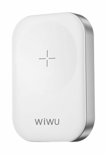 شاحن لاسلكي لساعات ابل Wiwu 026174 M16 Portable Mini Wireless Charger for Apple Watch
