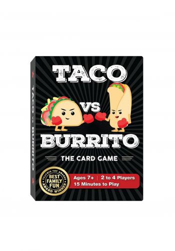 لعبة بطاقات الورق تاكو ضد البوريتو 65 بطاقة Taco vs Burrito Borad game 