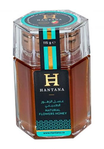 عسل الزهور الطبيعي 115 غم من هانتانا Hantana Natural Flower Honey 
