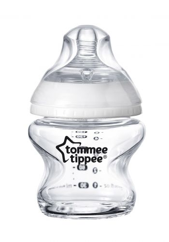 رضاعة اطفال زجاجية 150 مل من تومي تيبي Tommee Tippee 1x 150ML Glass Bottle