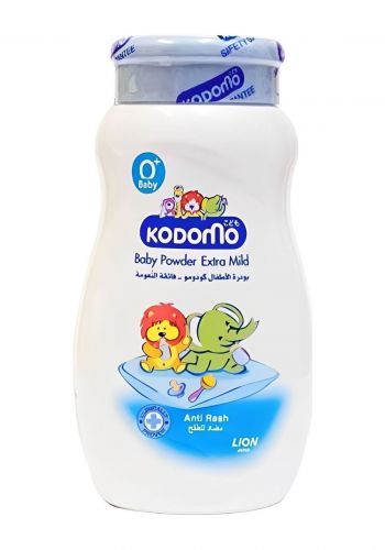 بودرة اطفال مقاومة للطفح الجلدي 200 غم من كودمو  Kodomo Baby Powder