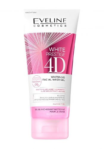 جل غسول للبشرة 100 مل من ايفلين Eveline Whitening Facial Wash Gel 