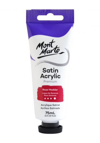 عصارة أكريلك 75 مل من مونت مارت Mont Marte Satin Acrylic Paint Premium
