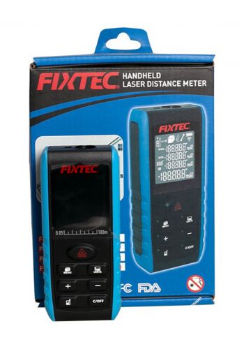 فيتة ليزرية لقياس المسافات و المساحات والحجوم من فيكس تيك  FIXTEC FHLMT100 Laser distance meter