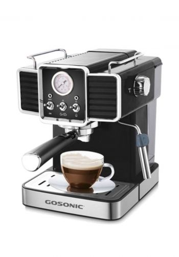 آلة صنع الاسبريسو 1350 واط 1.5 لتر من جوسونيك Gosonic GEM-868 Espresso Maker 