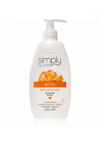 غسول نسائي للمنطقة الحساسة 300 مل من افون Avon Active Feminine Intimate Hygiene Wash