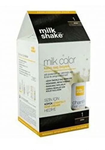 Milkshake Hair Color 01  + Care Foam 50 ml صبغة شعر 50 مل من ميلك شيك