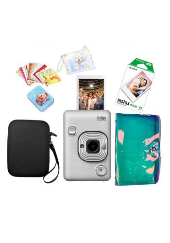 كاميرا فورية ميني لايبلاي مع هدايا من فوجي فيلم Fujifilm Instax Mini liplay Camera