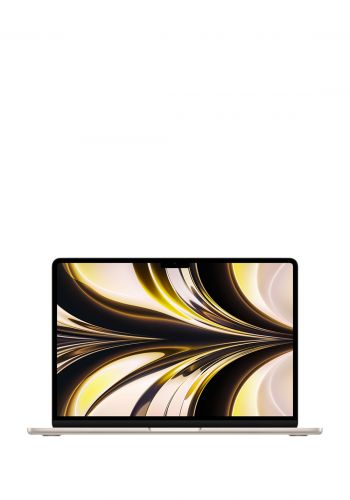 لابتوب Apple MacBook Air Laptop, 13.6", M2 Chip 8GB RAM, 256GB SSD - Starlight