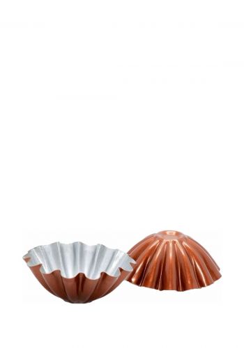 قوالب كب كيك عدد 2 من كروف Kroff HB6825BK Tart Mould
