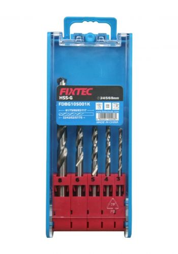 سيت مثقاب عدد 5 من فيكستك  Fixtec FDBM105001K  Masonry Drill Bits Set 
