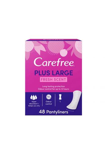 فوط يومية 48 قطعة من كيرفري Carefree Plus